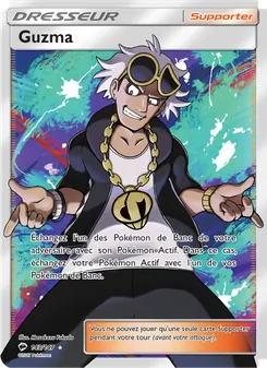 Carte Pokémon Guzma 143