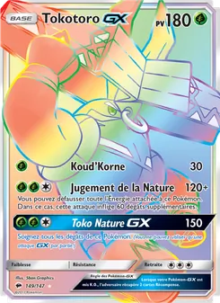 Carte Pokémon Tokotoro GX 149