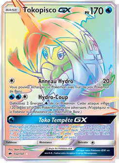 Carte Pokémon Tokopisco GX 152