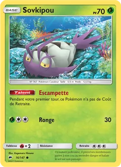 Carte Pokémon Sovkipou 16