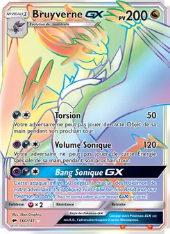 Carte Pokémon Bruyverne GX 160
