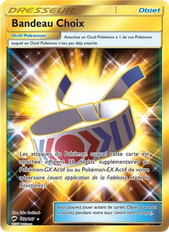 Carte Pokémon Bandeau Choix 162