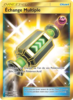 Carte Pokémon Échange Multiple 164