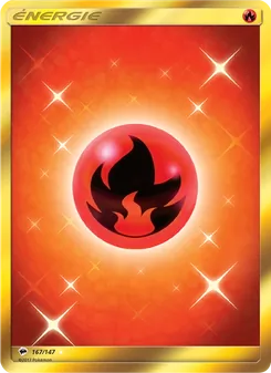 Carte Pokémon Énergie Feu 167