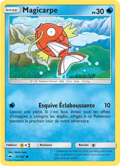 Carte Pokémon Magicarpe 32