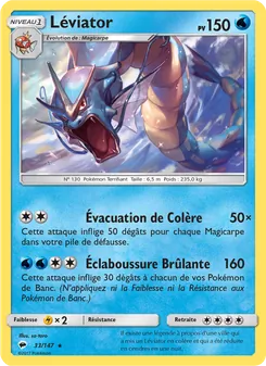 Carte Pokémon Léviator 33