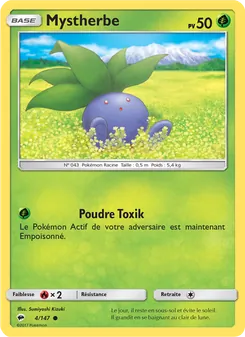 Carte Pokémon Mystherbe 4