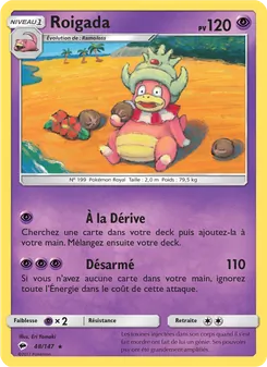 Carte Pokémon Roigada 48