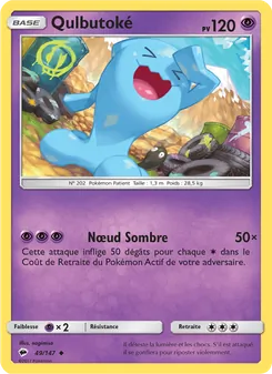 Carte Pokémon Qulbutoké 49