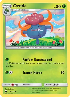 Carte Pokémon Ortide 5