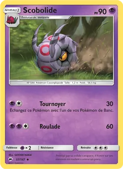 Carte Pokémon Scobolide 57