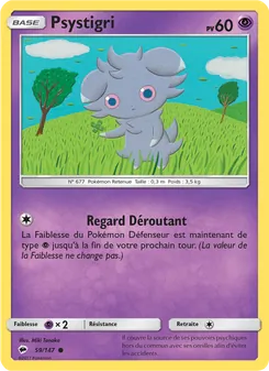Carte Pokémon Psystigri 59