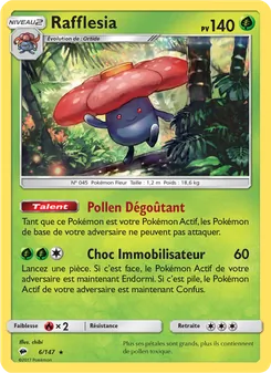 Carte Pokémon Rafflesia 6