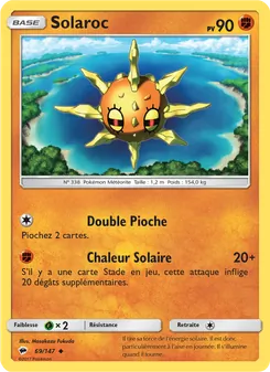 Carte Pokémon Solaroc 69