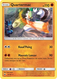 Carte Pokémon Quartermac 79