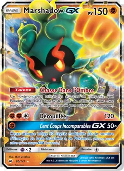 Carte Pokémon Marshadow GX 80