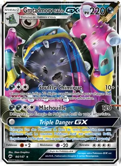 Carte Pokémon Grotadmorv d’Alola GX 84