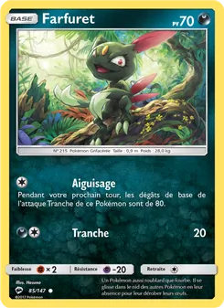 Carte Pokémon Farfuret 85