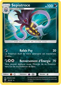 Carte Pokémon Sepiatroce 90