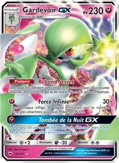 Carte Pokémon Gardevoir GX 93