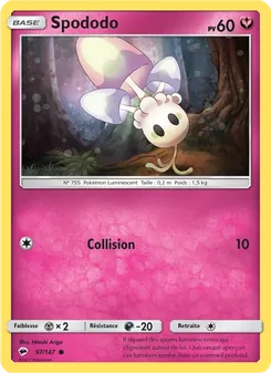 Carte Pokémon Spododo 97