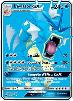 Carte Pokémon Léviator GX 101