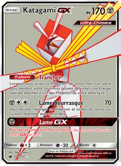 Carte Pokémon Katagami GX 106