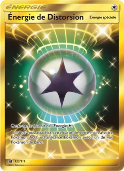 Carte Pokémon Énergie de Distorsion 123 — Invasion Carmin