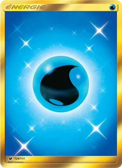Carte Pokémon Énergie Eau 124 — Invasion Carmin