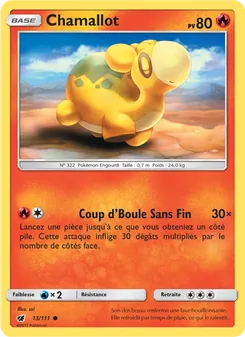 Carte Pokémon Chamallot 13