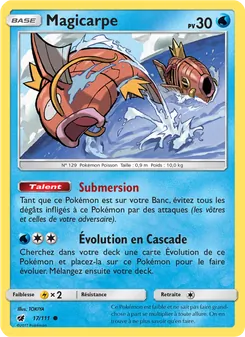 Carte Pokémon Magicarpe 17