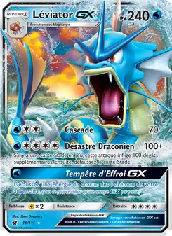 Carte Pokémon Léviator GX 18