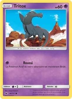 Carte Pokémon Tritox 46