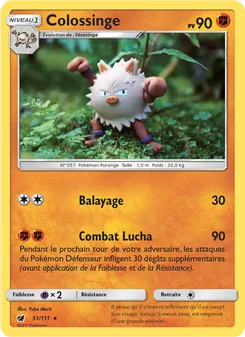 Carte Pokémon Colossinge 51
