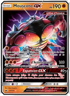 Carte Pokémon Mouscoto GX 57