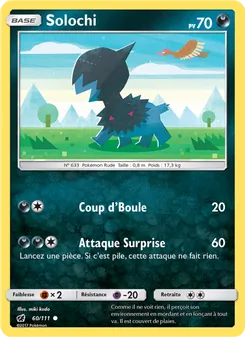 Carte Pokémon Solochi 60