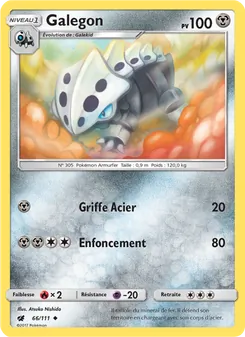 Carte Pokémon Galegon 66