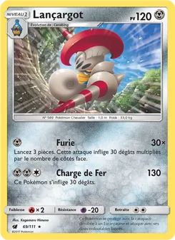 Carte Pokémon Lançargot 69