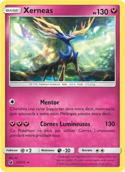 Carte Pokémon Xerneas 73