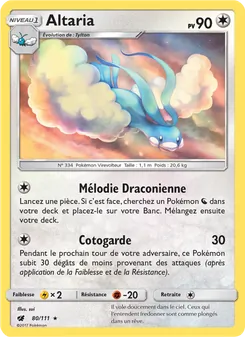 Carte Pokémon Altaria 80