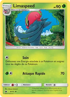 Carte Pokémon Limaspeed 9