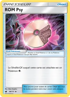 Carte Pokémon ROM Psy 98