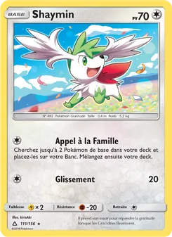 Carte Pokémon Shaymin 111