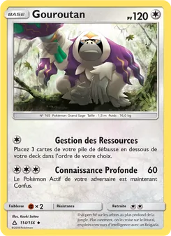 Carte Pokémon Gouroutan 114