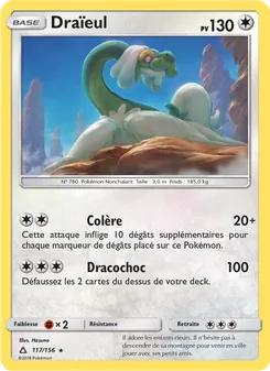 Carte Pokémon Draïeul 117
