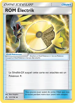 Carte Pokémon ROM Électrik 121