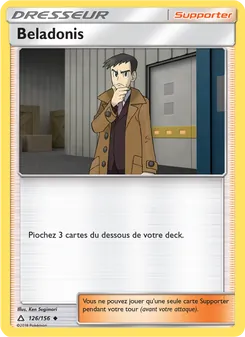 Carte Pokémon Beladonis 126