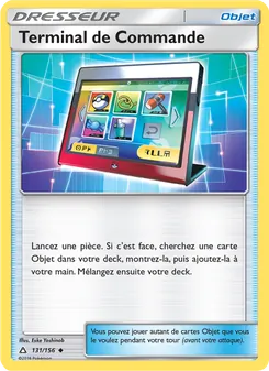 Carte Pokémon Terminal de Commande 131