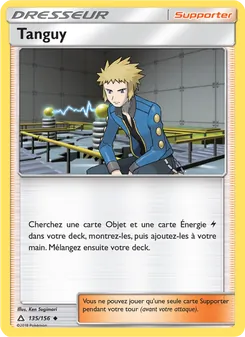 Carte Pokémon Tanguy 135