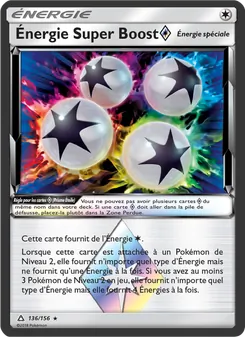 Carte Pokémon Énergie Super Boost ◇ 136